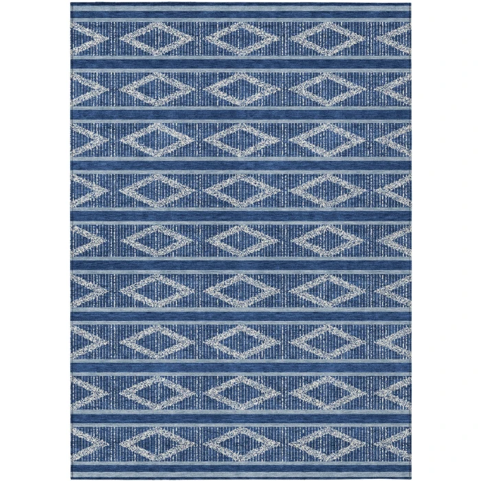 Addison Rugs Chantille Blue ACN1029 8ft. x 10ft. Rect. Rug
