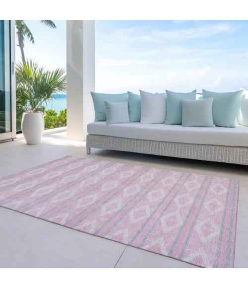 Addison Rugs Chantille Pink ACN1029 8ft. x 10ft. Rect. Rug