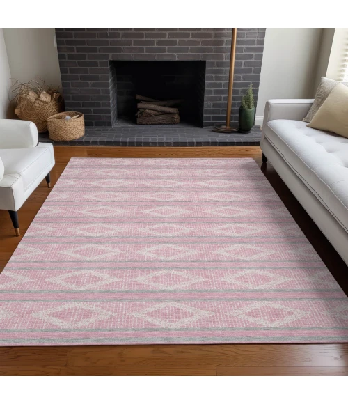 Addison Rugs Chantille Pink ACN1029 8ft. x 10ft. Rect. Rug