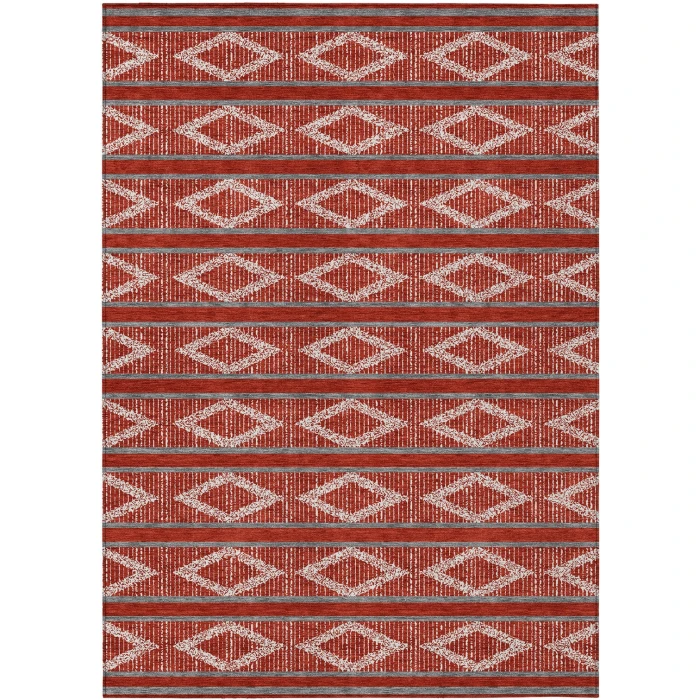 Addison Rugs Chantille Red ACN1029 5ft. x 7ft.6in. Rect. Rug