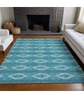 Addison Rugs Chantille Teal ACN1029 8ft. x 10ft. Rect. Rug