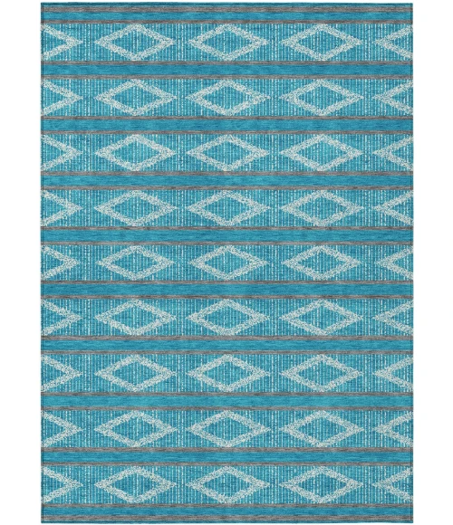 Addison Rugs Chantille Teal ACN1029 8ft. x 10ft. Rect. Rug
