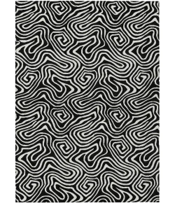 Addison Rugs Chantille Black ACN1030 5ft. x 7ft.6in. Rect. Rug