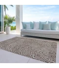 Addison Rugs Chantille Brown ACN1030 5ft. x 7ft.6in. Rect. Rug