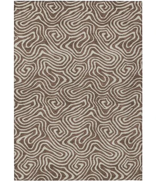 Addison Rugs Chantille Brown ACN1030 5ft. x 7ft.6in. Rect. Rug