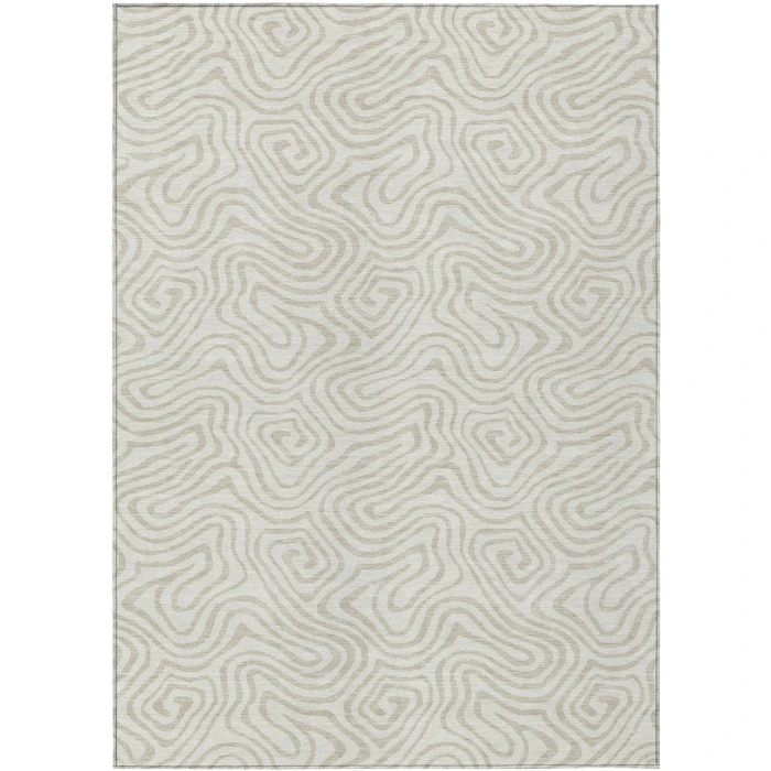 Addison Rugs Chantille Ivory ACN1030 8ft. x 10ft. Rect. Rug