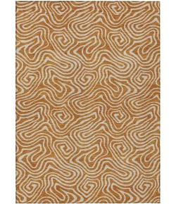 Addison Rugs Chantille Orange ACN1030 5ft. x 7ft.6in. Rect. Rug