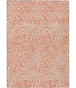 Addison Rugs Chantille Orange ACN1030 9ft. x 12ft. Rect. Rug