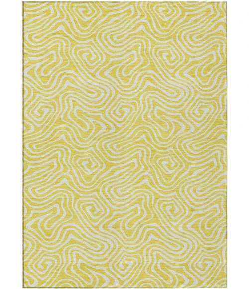 Addison Rugs Chantille Gold ACN1030 5ft. x 7ft.6in. Rect. Rug