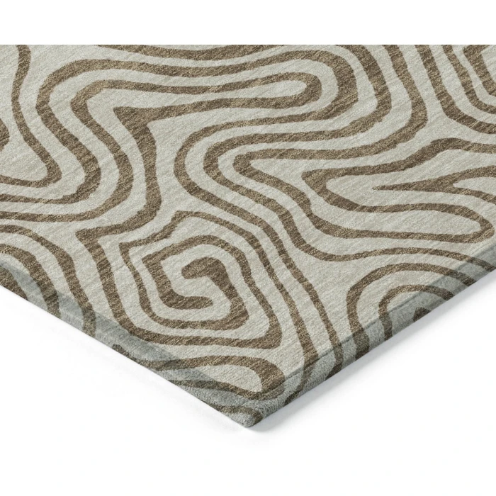 Addison Rugs Chantille Brown ACN1031 9ft. x 12ft. Rect. Rug