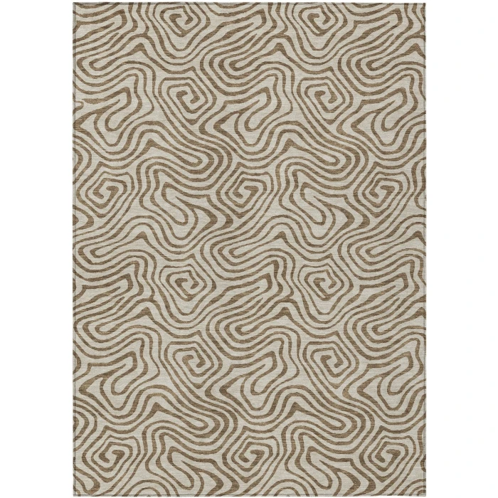 Addison Rugs Chantille Brown ACN1031 9ft. x 12ft. Rect. Rug