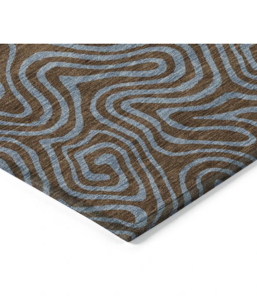 Addison Rugs Chantille Brown ACN1031 5ft. x 7ft.6in. Rect. Rug