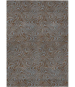 Addison Rugs Chantille Brown ACN1031 5ft. x 7ft.6in. Rect. Rug