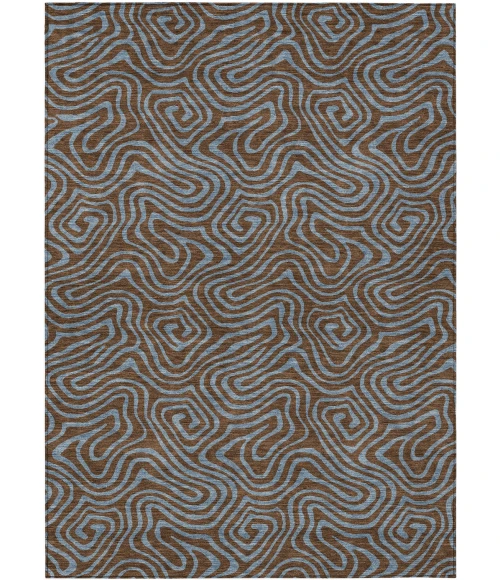 Addison Rugs Chantille Brown ACN1031 5ft. x 7ft.6in. Rect. Rug