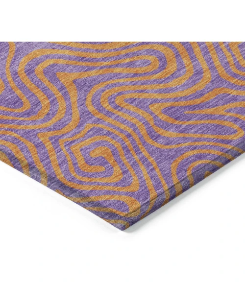 Addison Rugs Chantille Purple ACN1031 5ft. x 7ft.6in. Rect. Rug
