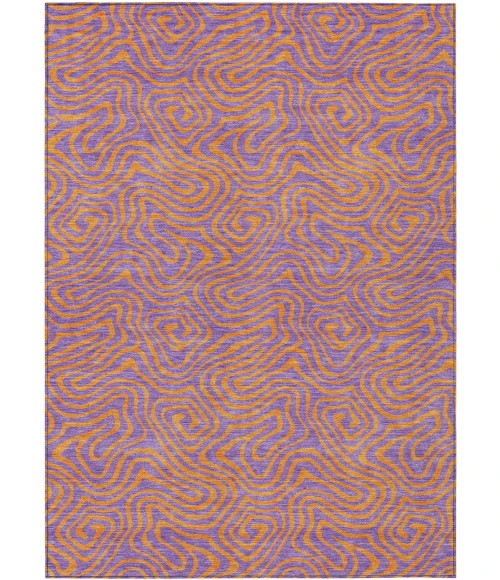 Addison Rugs Chantille Purple ACN1031 5ft. x 7ft.6in. Rect. Rug