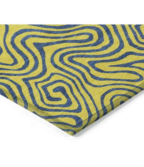 Addison Rugs Chantille Gold ACN1031 5ft. x 7ft.6in. Rect. Rug