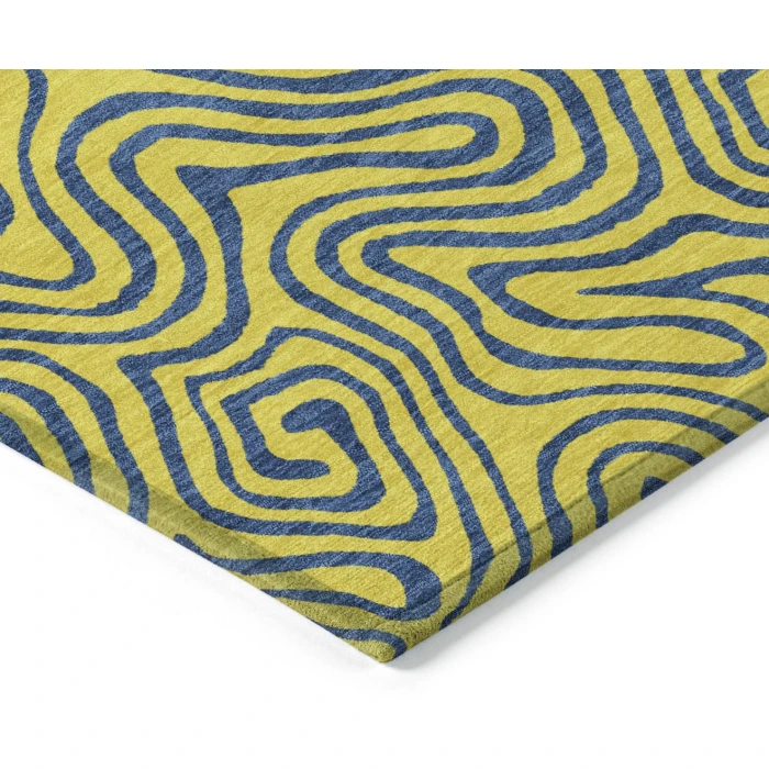 Addison Rugs Chantille Gold ACN1031 8ft. x 10ft. Rect. Rug