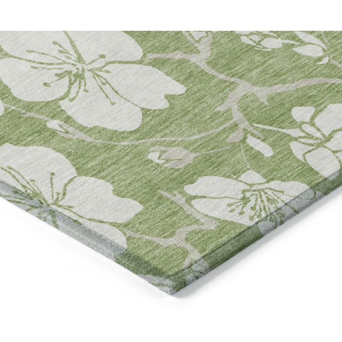 Addison Rugs Chantille Green ACN1032 8ft. x 10ft. Rect. Rug