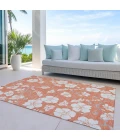 Addison Rugs Chantille Orange ACN1032 9ft. x 12ft. Rect. Rug