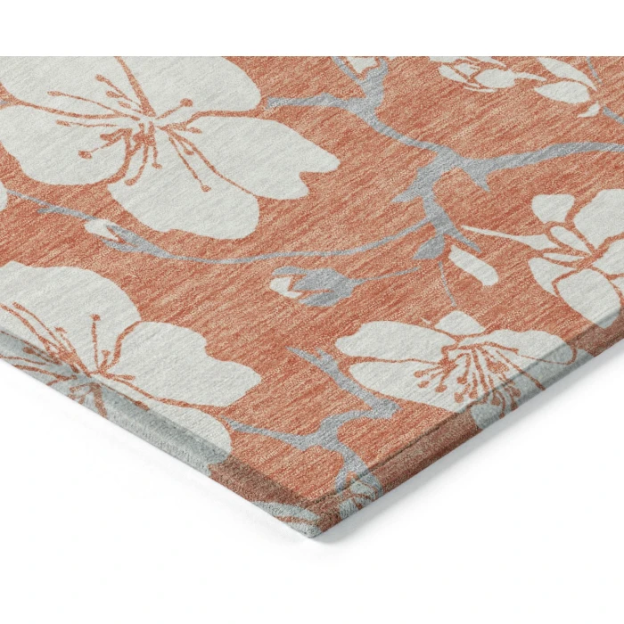 Addison Rugs Chantille Orange ACN1032 9ft. x 12ft. Rect. Rug