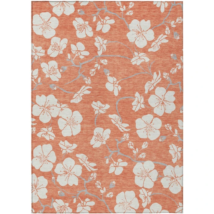 Addison Rugs Chantille Orange ACN1032 9ft. x 12ft. Rect. Rug