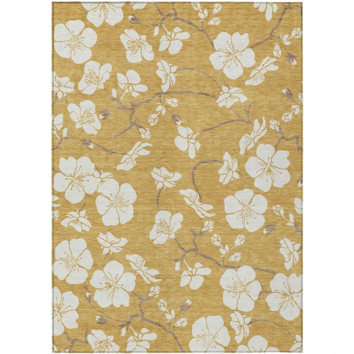 Addison Rugs Chantille Gold ACN1032 5ft. x 7ft.6in. Rect. Rug