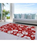Addison Rugs Chantille Red ACN1032 8ft. x 10ft. Rect. Rug