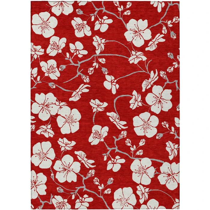 Addison Rugs Chantille Red ACN1032 8ft. x 10ft. Rect. Rug
