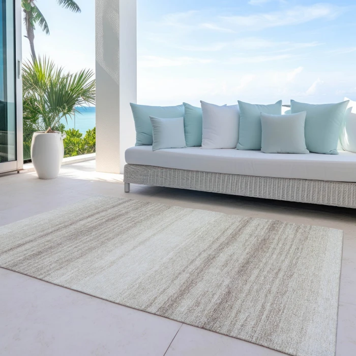 Addison Rugs Chantille Ivory ACN1033 5ft. x 7ft.6in. Rect. Rug