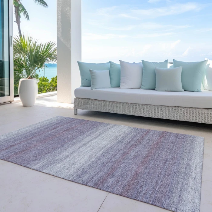 Addison Rugs Chantille Purple ACN1033 9ft. x 12ft. Rect. Rug
