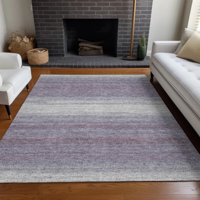 Addison Rugs Chantille Purple ACN1033 9ft. x 12ft. Rect. Rug