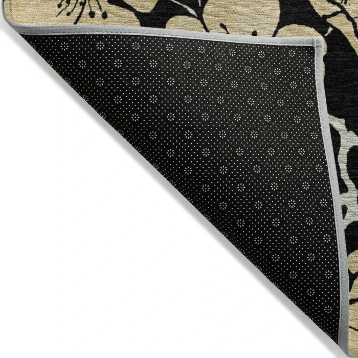 Addison Rugs Chantille Black ACN1034 5ft. x 7ft.6in. Rect. Rug