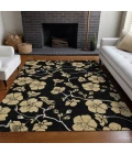 Addison Rugs Chantille Black ACN1034 5ft. x 7ft.6in. Rect. Rug