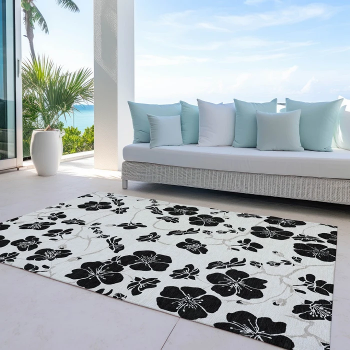 Addison Rugs Chantille Ivory ACN1034 5ft. x 7ft.6in. Rect. Rug