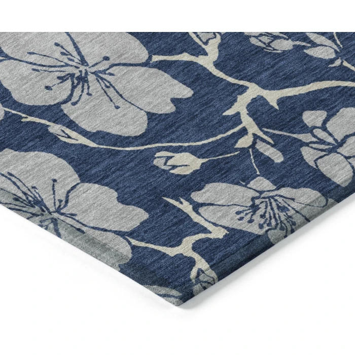 Addison Rugs Chantille Blue ACN1034 9ft. x 12ft. Rect. Rug