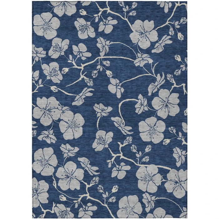 Addison Rugs Chantille Blue ACN1034 9ft. x 12ft. Rect. Rug