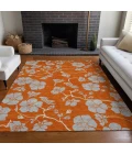 Addison Rugs Chantille Orange ACN1034 9ft. x 12ft. Rect. Rug