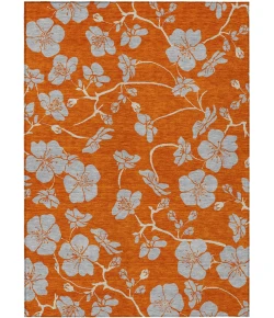 Addison Rugs Chantille Orange ACN1034 9ft. x 12ft. Rect. Rug