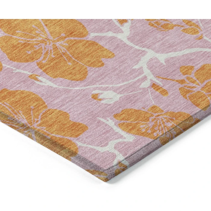 Addison Rugs Chantille Pink ACN1034 5ft. x 7ft.6in. Rect. Rug
