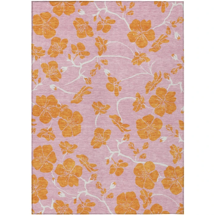 Addison Rugs Chantille Pink ACN1034 5ft. x 7ft.6in. Rect. Rug
