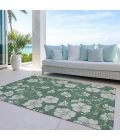 Addison Rugs Chantille Green ACN1034 5ft. x 7ft.6in. Rect. Rug