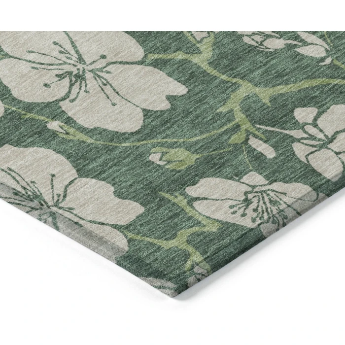 Addison Rugs Chantille Green ACN1034 5ft. x 7ft.6in. Rect. Rug