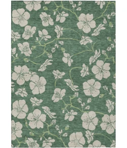 Addison Rugs Chantille Green ACN1034 5ft. x 7ft.6in. Rect. Rug