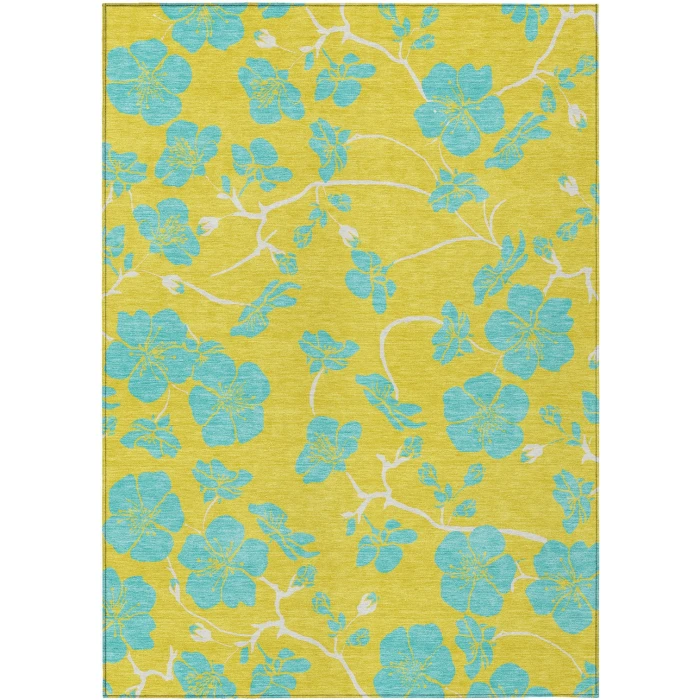 Addison Rugs Chantille Gold ACN1034 5ft. x 7ft.6in. Rect. Rug