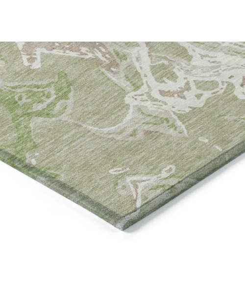 Addison Rugs Chantille Green ACN1035 5ft. x 7ft.6in. Rect. Rug