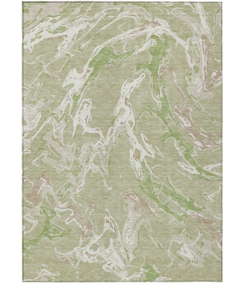 Addison Rugs Chantille Green ACN1035 5ft. x 7ft.6in. Rect. Rug