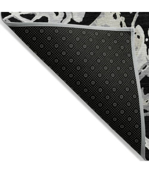 Addison Rugs Chantille Black ACN1035 8ft. x 10ft. Rect. Rug