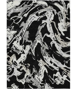 Addison Rugs Chantille Black ACN1035 8ft. x 10ft. Rect. Rug