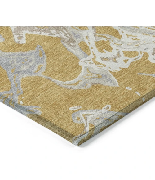 Addison Rugs Chantille Gold ACN1035 5ft. x 7ft.6in. Rect. Rug